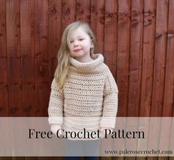 Toddler Roll Neck Sweater