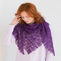 Lacy Pineapple Shawl