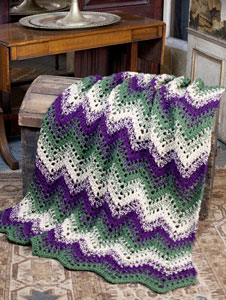 Woodland Waves Throw