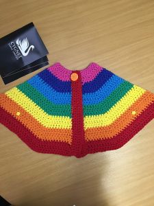 Whopper Rainbow Cape