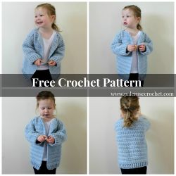 Oversized Toddler Cardigan