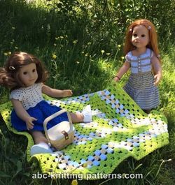 American Girl Doll Summer Meadow Afghan