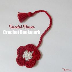 Tasseled Flower Bookmark