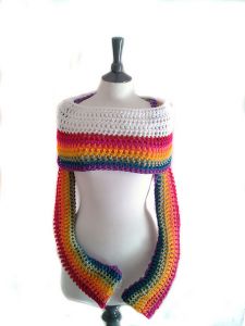 Rainbow Sleeve Scarf