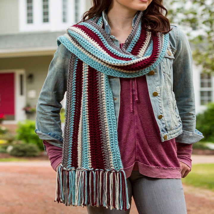 crochet scarf styles