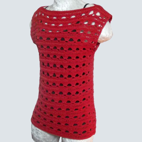Crochet Patterns Galore - Simple Lace Summer Top