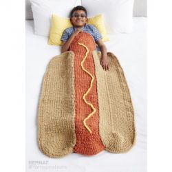 Hot Doggin'! Crochet Snuggle Sack