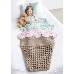 Double Scoop Crochet Snuggle Sack