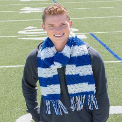 Guy's Game-Day Scarf