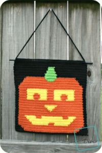 Jack-O-Lantern Wall Hanging