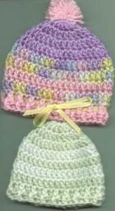 Bev's Easy Round Baby Hat