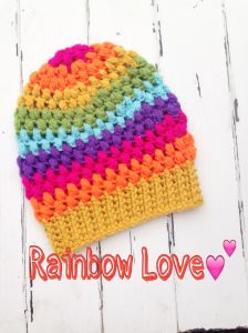 Puff Stitch Toddler Beanie