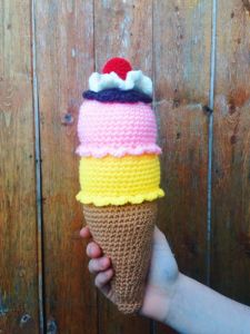 Crochet Ice Cream Cone