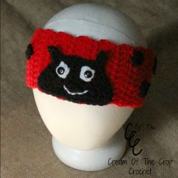 Ladybug Ear Warmer