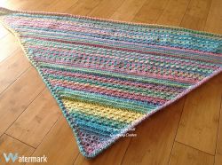 Candy River Shawl