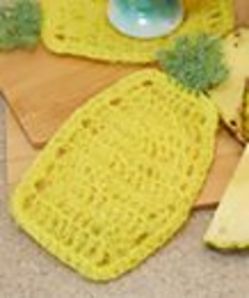 Pineapple Scrubby Dishcloth