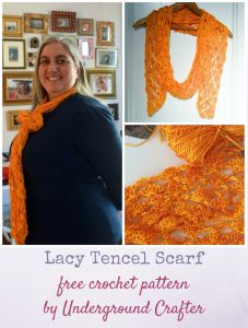 Lacy Tencel Scarf