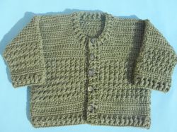 Crochet Baby Cardigan