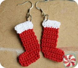 Festive Stocking Earrings