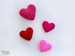 3D Hearts