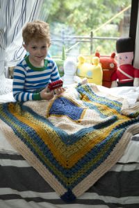 Free: Little Boy Blue Blanket