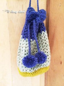 Crochet Wristlet Pouch