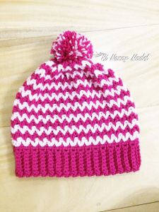 Easy V-stitch Hat