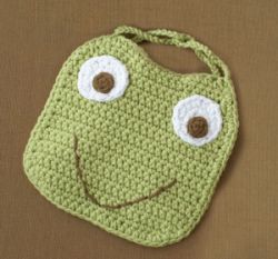 Free: Frog Bib