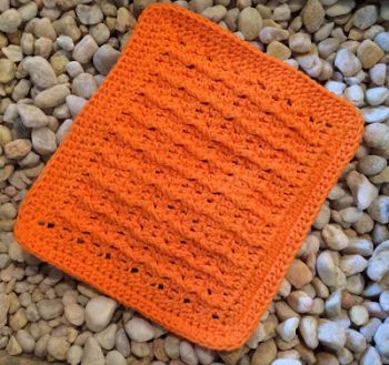 Ripple Ridges Dishcloth