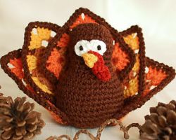 Granny Square Thanksgiving Turkey