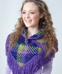 Planned Pooling Argyle Cowl