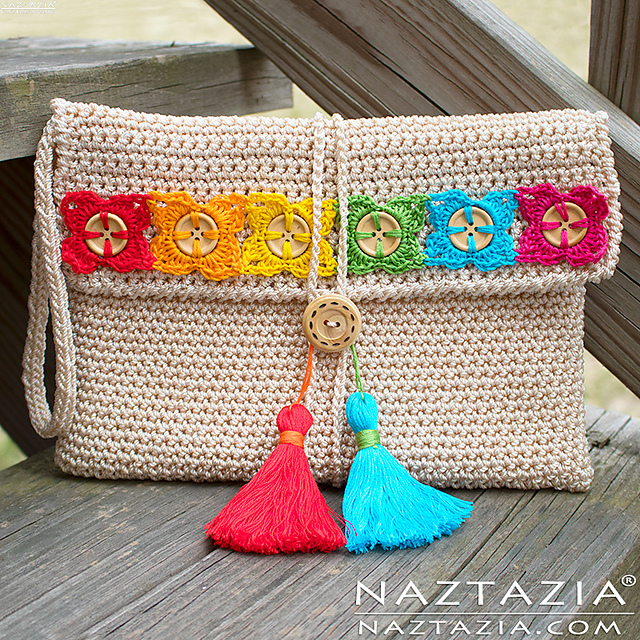 Crochet Patterns Galore - Bohemian Clutch