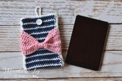 Fancy Stripes Device Pouch