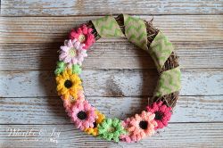 Gerbera Daisy Wreath