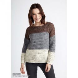 Stepping Stones Crochet Pullover