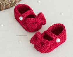 Ruby Red Mary Jane Booties