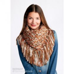 Fringy Crochet Cowl