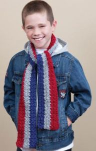 School Stripes Scarf