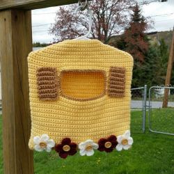 Garden Window Clothespin Bag