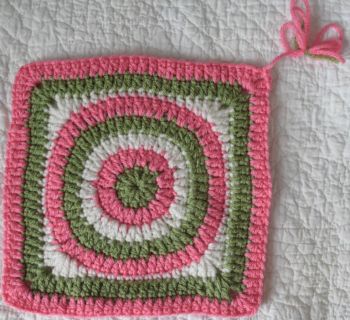 Concentric Circles Granny Square